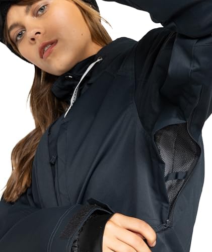 Roxy Women's Billie 10k Waterproof Insulated Snow Jacket – Tailored Ski-snowboard Jacket