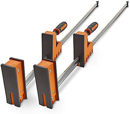 Bora 31" Parallel Clamp Set, 2 Pack of Woodworking Clamps with Rock-Solid, Even Pressure, 571131T