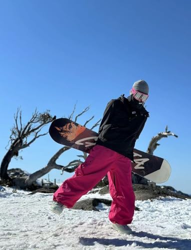 GSOU SNOW Womens Snowboard Jacket Baggy Ski Snow Jacket Windproof Insulated