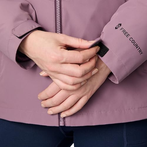 Free Country Women's 3 in 1 Ski Winter Jacket Warm Insulated Lined Coat