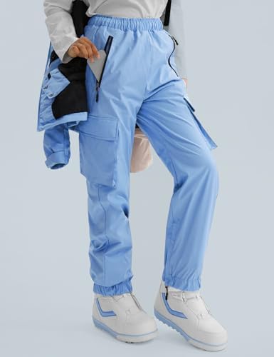 GEMYSE Women's Ski Snowsuit Waterproof snow Jacket and Pants Set