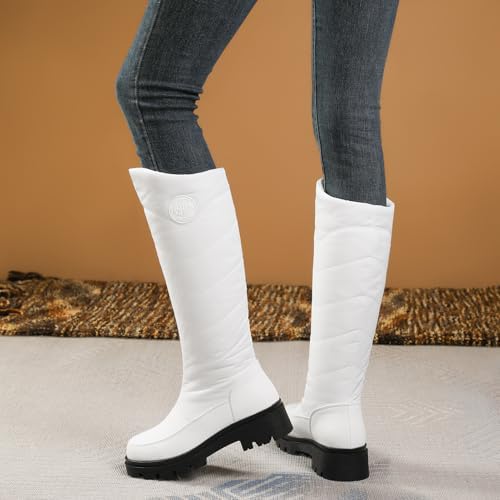 Women's Snow Boots Knee High Warm Winter Shoes