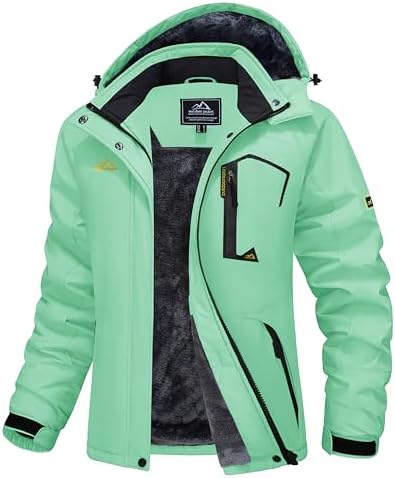 MAGCOMSEN Winter Coats for Women Ski Jackets Snow Waterproof Warm Rain Coat