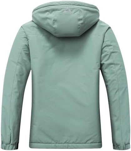 MOERDENG Women's Hiking Winter Jacket Waterproof Insulated Warm Snow Coat