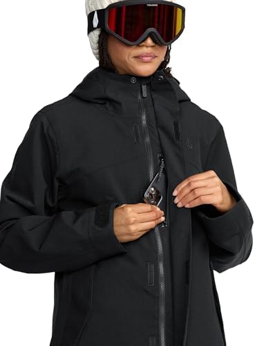 Volcom Women's Stoney Shadow Insulated Snowboard Jacket – 15k Waterproof, Slim Fit