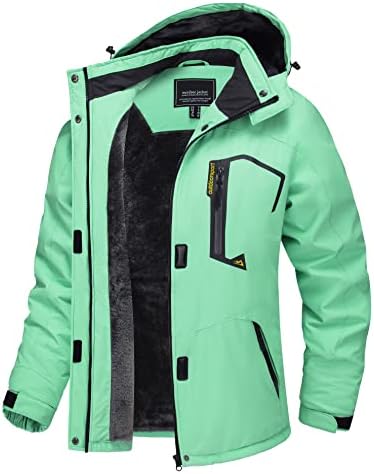 TACVASEN Women's Winter Coats Waterproof Snow Ski Jacket Warm Fleece