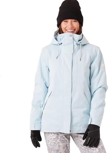 Roxy Women's Billie 10k Waterproof Insulated Snow Jacket – Tailored Ski-snowboard Jacket