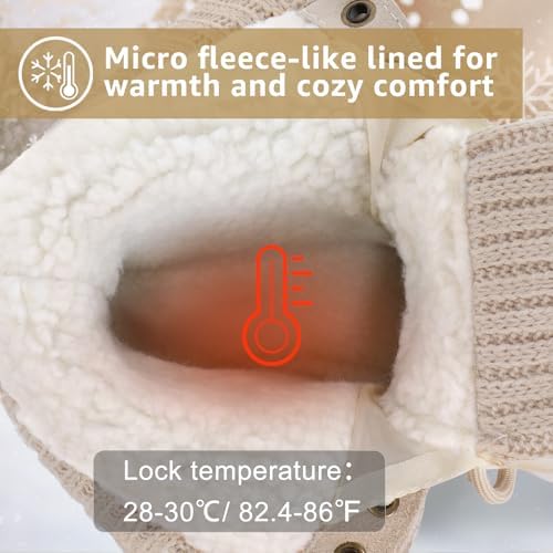 STQ Women's Duck Boots Waterproof Winter Snow Boot