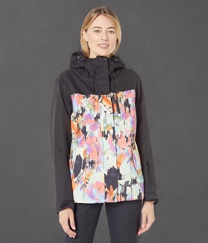 Roxy Snow Junior's Jetty Printed Regular Fit Snow Jacket