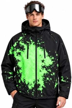 Reactive Jacket The Jacket That Changes When It Snows Windbreaker for Men