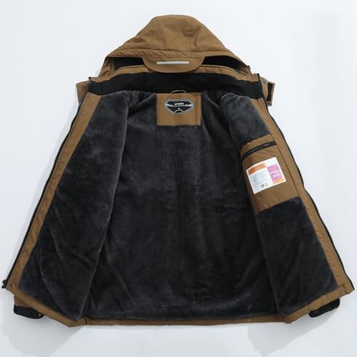 Men's Ski Jacket – Waterproof Warm Snow Coat