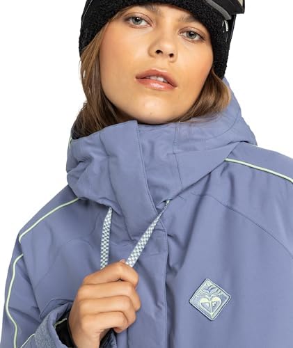Roxy Women's High Ridge 10K Waterproof Hoodie Snow Jacket