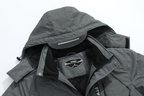 Men's Ski Jacket – Waterproof Warm Snow Coat