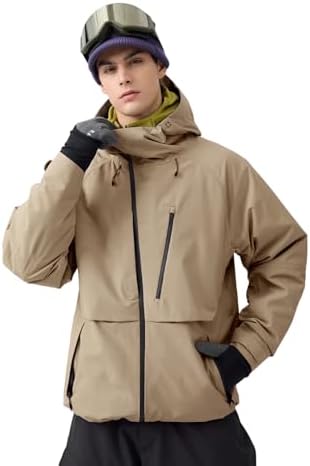 GSOU SNOW Men's Snowboard Jacket Waterproof Ski Coat Winter Snow Shell