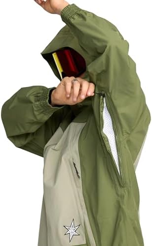 Volcom Men's Arthur Longo 20k 3l Snowboard Jacket - 2-layer Shell, Zip Tech®, Breathable Lining