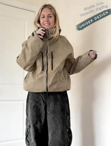 GSOU SNOW Men Snowboard Jakcet Women Baggy Snow Ski Jacket Insulated