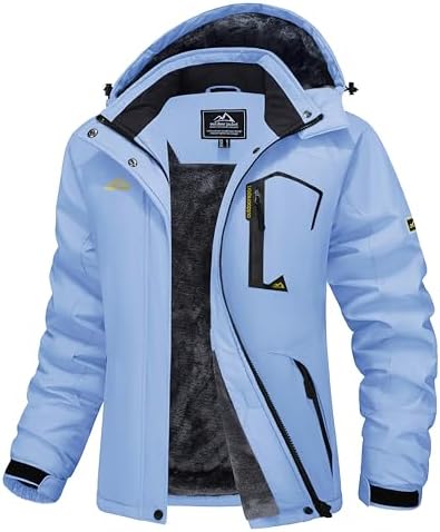 MAGCOMSEN Winter Coats for Women Ski Jackets Snow Waterproof Warm Rain Coat