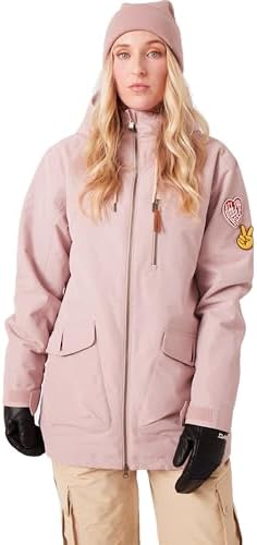 Roxy Women's Free Love 15K Waterproof Snow Jacket