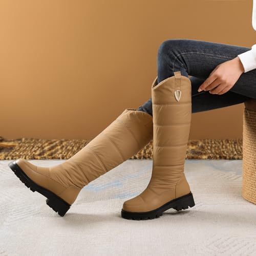 Women's Snow Boots Knee High Warm Winter Shoes