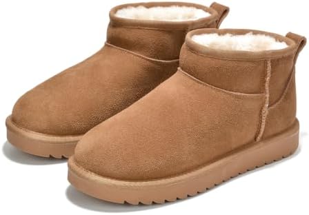 Project Cloud 100% Genuine Leather Womens Boots Ankle Boots for Women Shoes