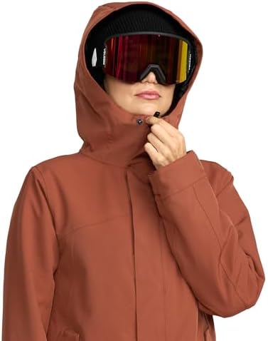 Volcom Women's Stoney Shadow Insulated Snowboard Jacket – 15k Waterproof, Slim Fit