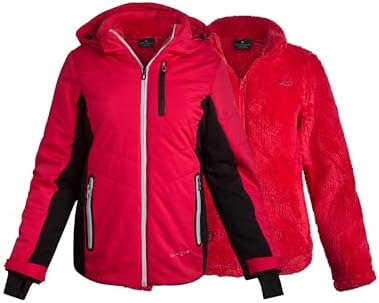 Spyder Womens 3 in 1 Ski Jacket - Waterproof Winter Coat with Puffer Liner