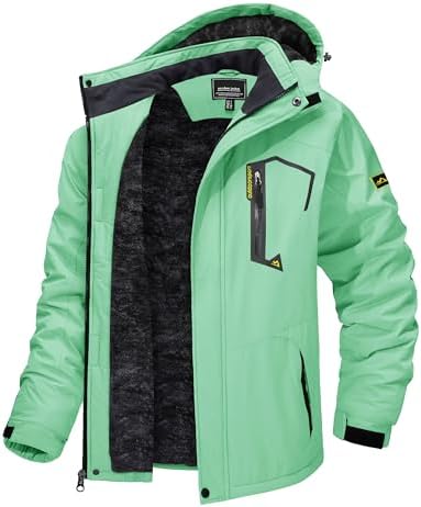 TACVASEN Men's Winter Skiing Jackets Waterproof Thermal Snowboard Coats