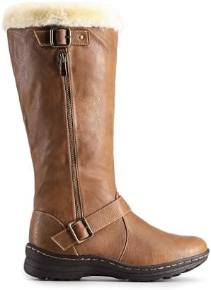 DREAM PAIRS Women's Knee High Boots Winter Warm Boots