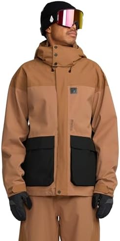Volcom Men's Marcus Kleveland 20k Snowboard Jacket – Waterproof 2-layer, Alpine Ready