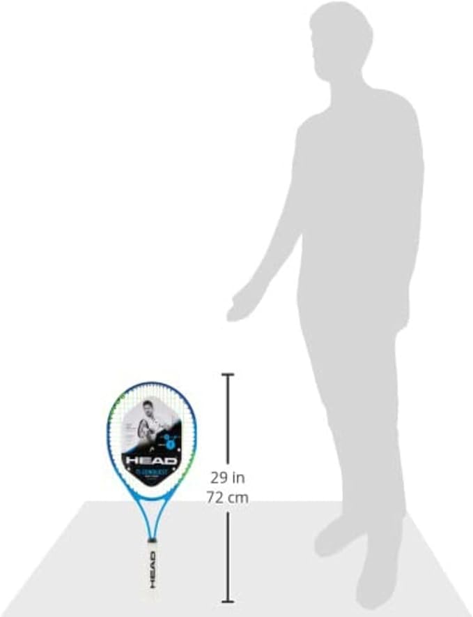 HEAD Ti. Conquest Tennis Racquet – Nano Titanium Technology, Oversized Head, Lightweight O-Beam Construction, Pre-Strung Beginner & Recreational Tennis Racquet