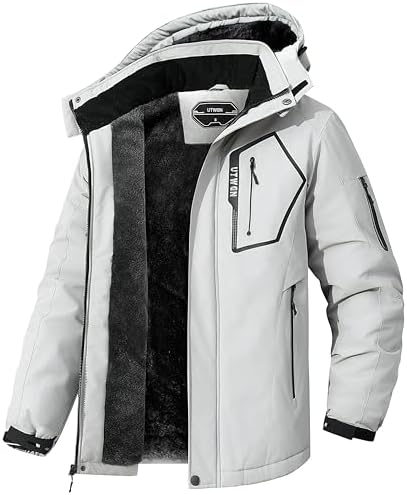Men's Ski Jacket – Waterproof Warm Snow Coat