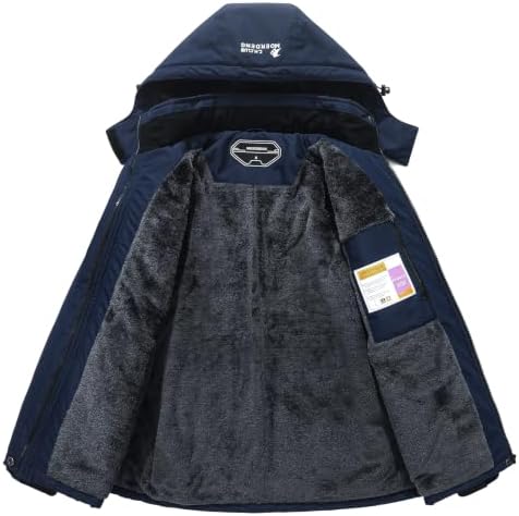 MOERDENG Women's Ski Jacket Warm Winter Coat Snowboarding Jacket
