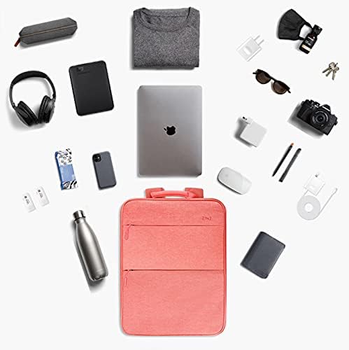 ZINZ Slim & Expandable Laptop Backpack 15 15.6 16 Inch Sleeve, Spill-Resistant Notebooks Bag Case for Most 14-16 Inch MacBooks Surface-Books Dell HP Asus Computers,P01K01