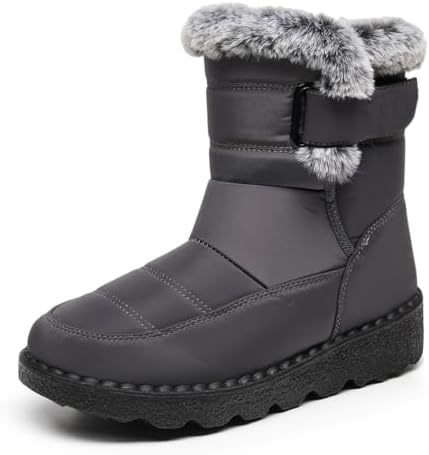 WYGRQBN Women's Winter Snow Boots Waterproof Non Slip Warm