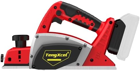 Cordless Planer Compatible with Milwaukee 18V Battery 3-1/4" Wid 2mm Dep