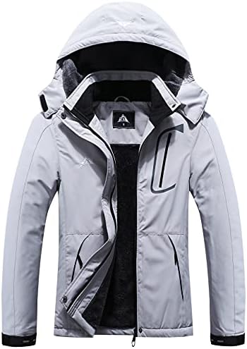 MOERDENG Women's Waterproof Warm Ski Coat Windproof Outdoor Winter Jacket