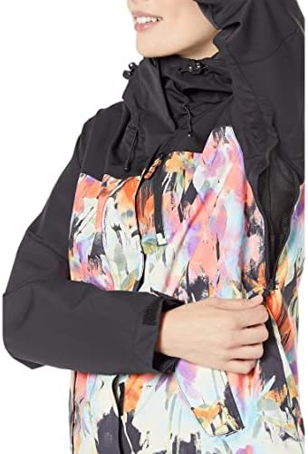 Roxy Snow Junior's Jetty Printed Regular Fit Snow Jacket
