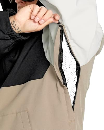 Volcom Men's Brighton Hooded Snowboard Ski Winter Jacket