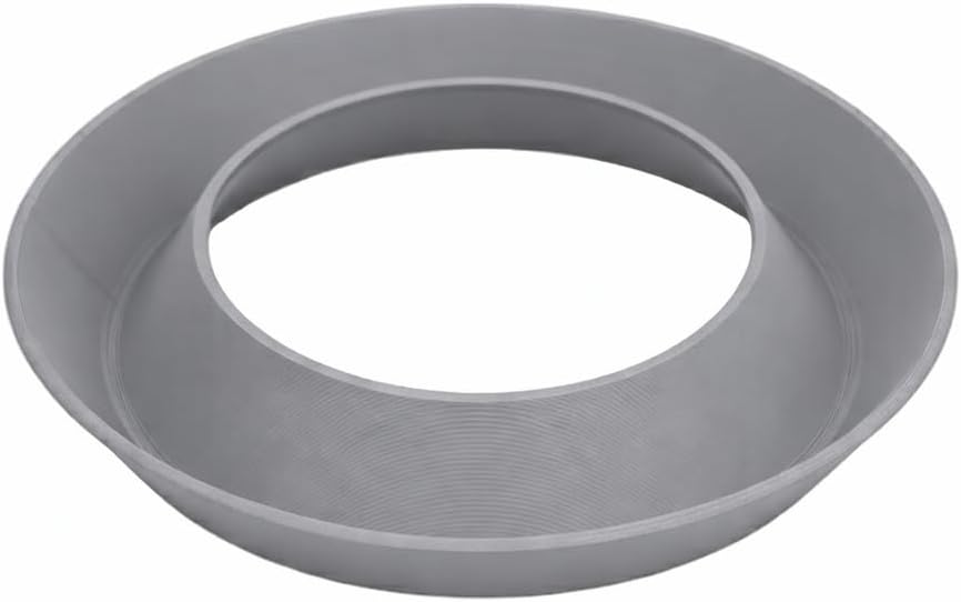 Stackable Universal Bowling Ball Cup Display Stand – Durable Plastic Holder for Ball Display, Polishing, Sanding & Storage – Fits All Bowling Balls (1, Grey)