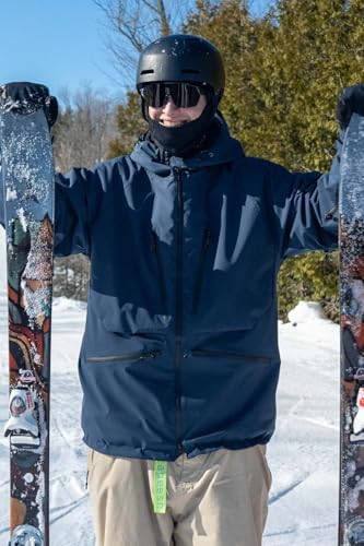 GSOU SNOW Snowboard Jacket Mens Womens Ski Jacket Baggy Snow Hoodie Coat