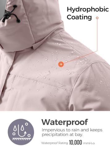 Women's Ski Jacket Waterproof Insulated Winter Snow Snowboard Jacket