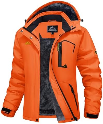 MAGCOMSEN Winter Coats for Women Ski Jackets Snow Waterproof Warm Rain Coat