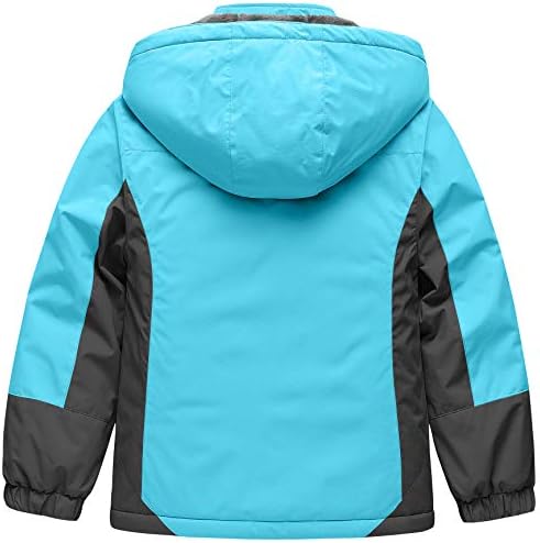 Girl's Waterproof Ski Jacket Warm Winter Snow Coat Windproof Snowboarding Rain Jacket