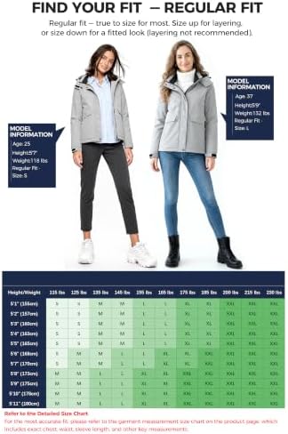 wantdo Women's Waterproof Ski Jacket Warm Fleece Lined Snow Winter Coat
