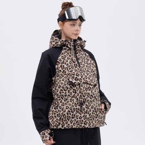 SNOWVERB Baggy Fit Ski Snowboard Coats Snow Anorak Jacket for Men and Women