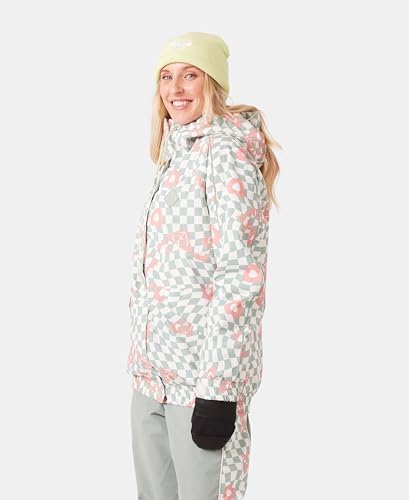 Roxy Women's High Ridge 10K Waterproof Hoodie Snow Jacket