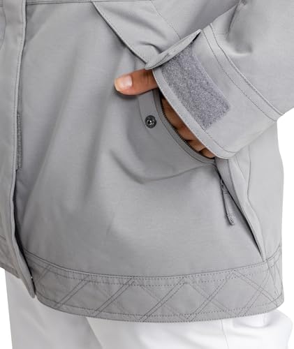 Roxy Women's Billie 10k Waterproof Insulated Snow Jacket – Tailored Ski-snowboard Jacket