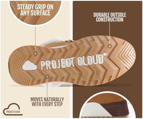 Project Cloud Waterproof Snow Boots for Women Fall Shoes for Women 2026