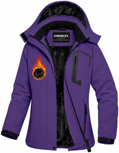 Women Winter Essential Coat Waterproof Windbreaker Ski Jacket