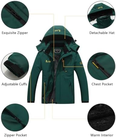 Men's Ski Jacket Winter Coat
